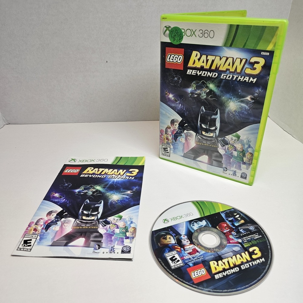 LEGO Batman 3: Beyond Gotham (Microsoft Xbox 360, 2014)‎ CIB
